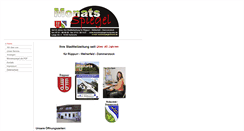 Desktop Screenshot of monatsspiegel-karlsruhe.de